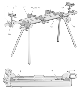 Part Location Diagram of 05-75-0060 Milwaukee M8 x 35 bolt