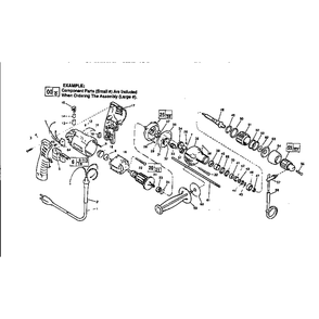 Unit Parts Diagram and Parts List for 5392-1TYPEF  Milwaukee Drill