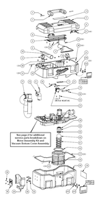 Fig-0 Diagram and Parts List for 0880-20 B34B Milwaukee Utility Vacuum