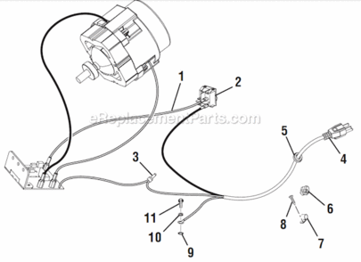 Page C Diagram and Parts List for M4910-10  Milwaukee Paint Sprayer