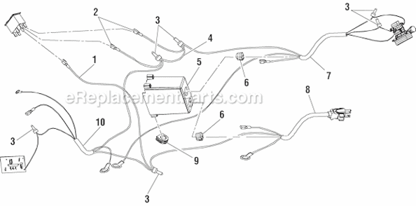 Page D Diagram and Parts List for M4910-21  Milwaukee Paint Sprayer