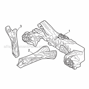 Bdv300 Logs Diagram and Parts List for BDV300  Monessen Fireplace & Insert