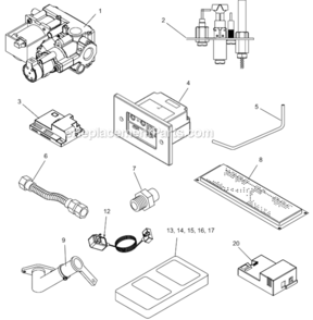 Part Location Diagram of 69D1119 Monessen Venturi