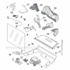 Natural Gas Csdv30Nv And Propane Csdv30Pv Parts Diagram and Parts List for CSDV30  Monessen Heating Stove