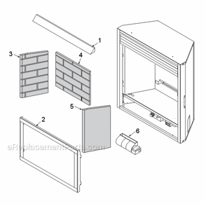 Dbx24C Firebox Diagram and Parts List for DBX24C  Monessen Fireplace & Insert