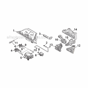 Natural Gas Dfx32Nvc And Propane Dfx32Pvc Millivolt Burner Diagram and Parts List for DFX32C  Monessen Fireplace & Insert