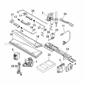 Natural Gas Kstdv500Ntsc And Propane Kstdv500Ptsc Signature Command System Diagram and Parts List for KSTDV500 Series KSTDV Monessen Fireplace & Insert