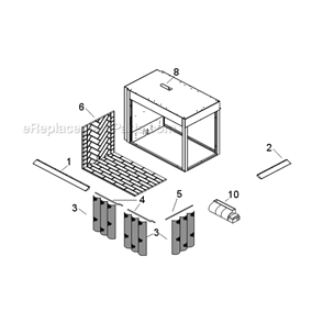 Part Location Diagram of BlOTDl Majestic Blower Kit