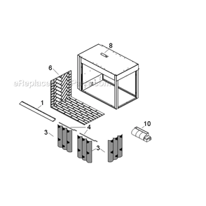 Page A Diagram and Parts List for LSTF36  Monessen Fireplace & Insert