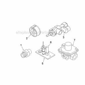 Natural Gas Vdy24/18Nmp And Propane Vdy24/18Pmp Manual Control Diagram and Parts List for VDY24/18  Monessen Heating Stove