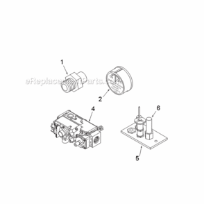 Natural Gas Vdy24/18Nvp And Propane Vdy24/18Pvp Millivolt Control Diagram and Parts List for VDY24/18  Monessen Heating Stove