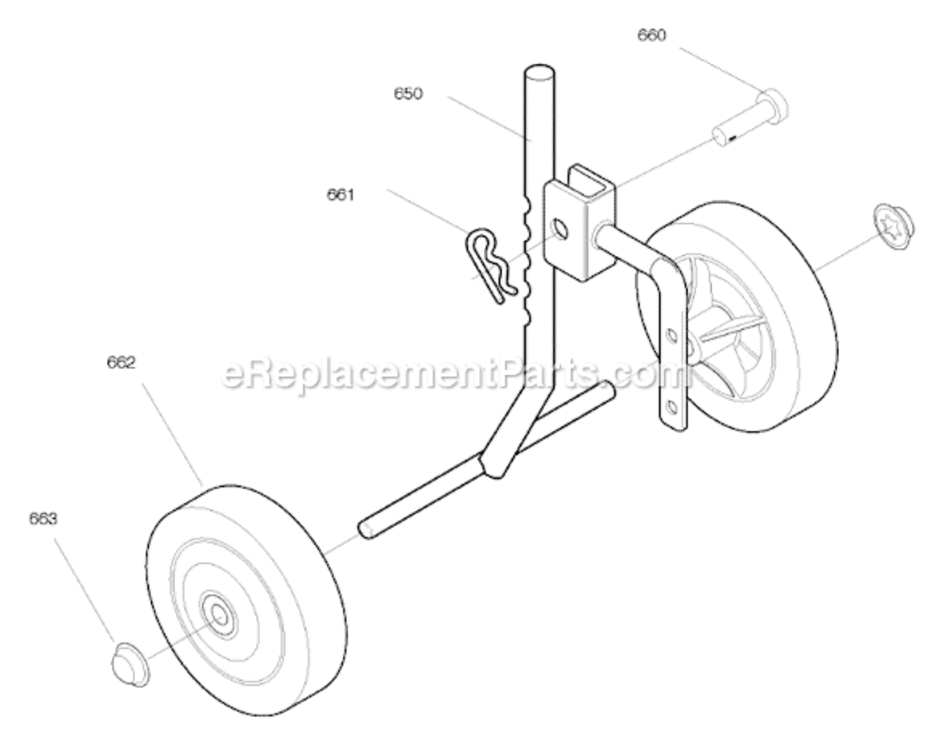 Page E Diagram and Parts List for 11052X4NB  Murray Cultivator