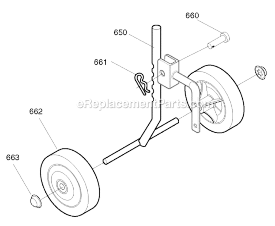 Page E Diagram and Parts List for 11052X92NA  Murray Cultivator