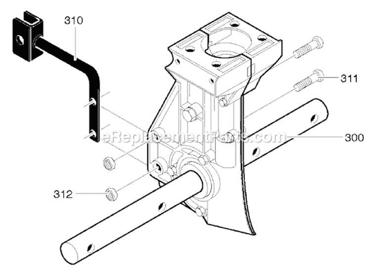 Page A Diagram and Parts List for 11053X92NB  Murray Cultivator