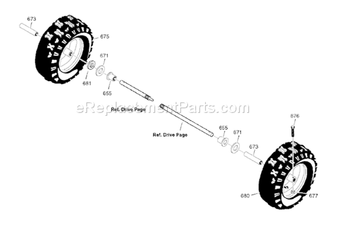 Page H Diagram and Parts List for 1695426 6291670X1962007 Murray Snow Blower