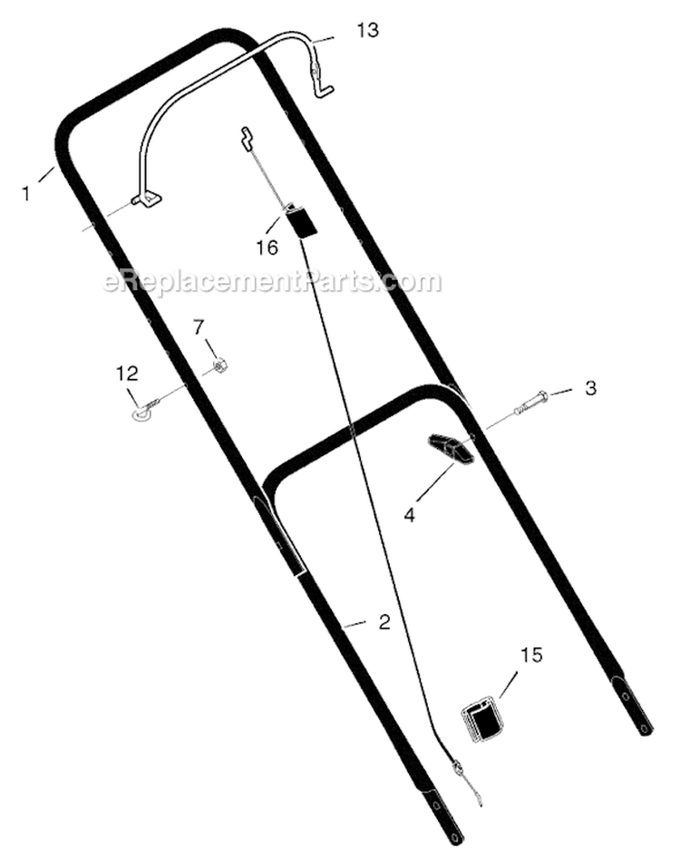 Page C Diagram and Parts List for 204210X8E  Murray Lawn Mower