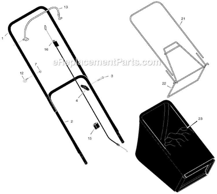 Page A Diagram and Parts List for 204211X31A  Murray Lawn Mower