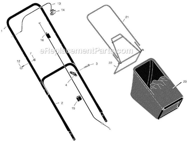 Page A Diagram and Parts List for 204211X92A  Murray Lawn Mower
