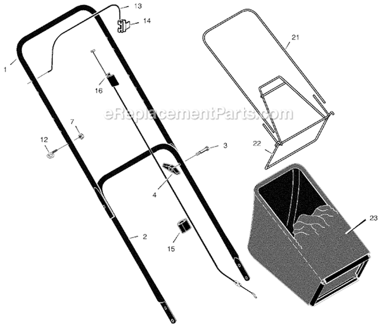 Page A Diagram and Parts List for 204211X99A  Murray Lawn Mower
