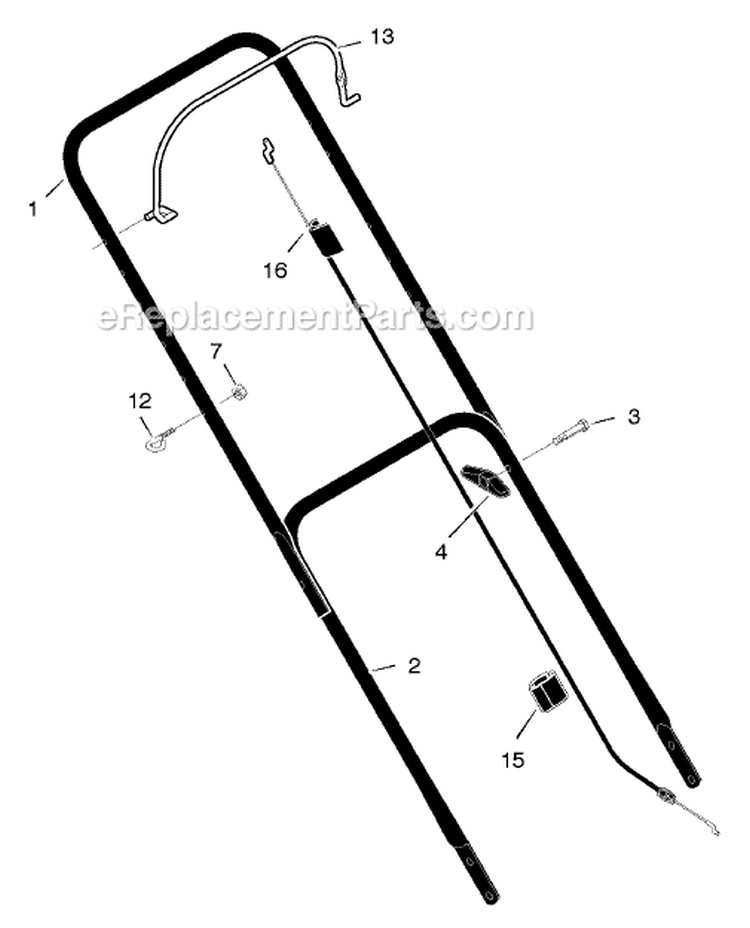 Page B Diagram and Parts List for 204212X92A  Murray Lawn Mower
