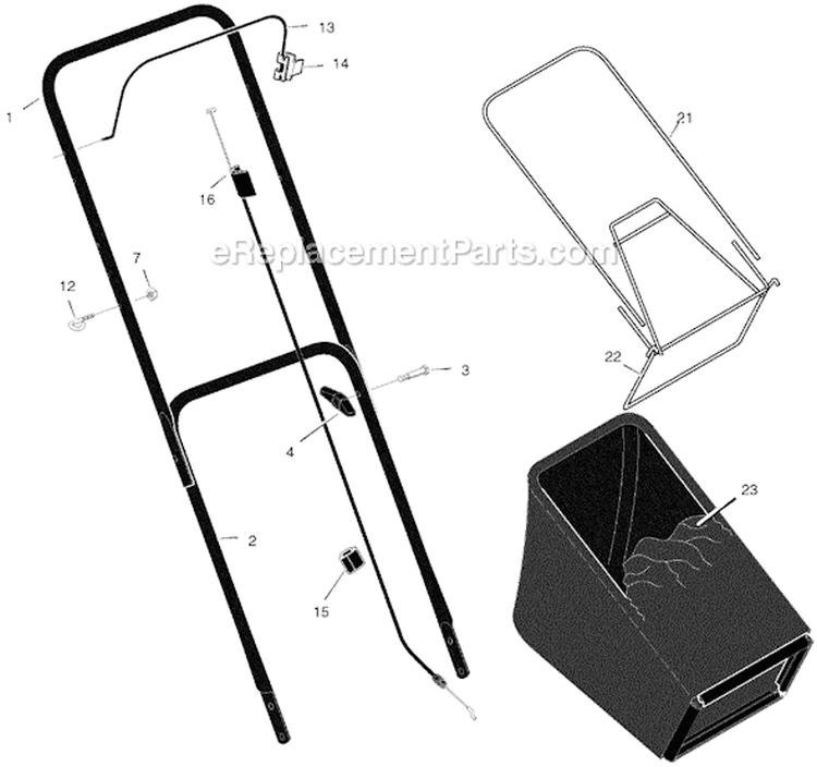 Page A Diagram and Parts List for 20455X30F  Murray Lawn Mower