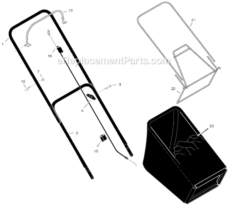 Page A Diagram and Parts List for 205311X50A  Murray Lawn Mower