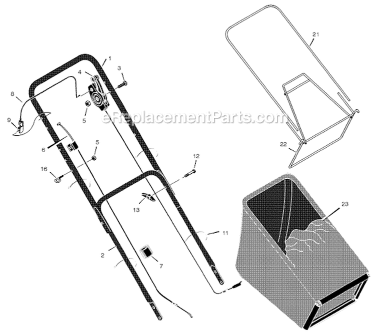 Page A Diagram and Parts List for 206310X92A  Murray Lawn Mower