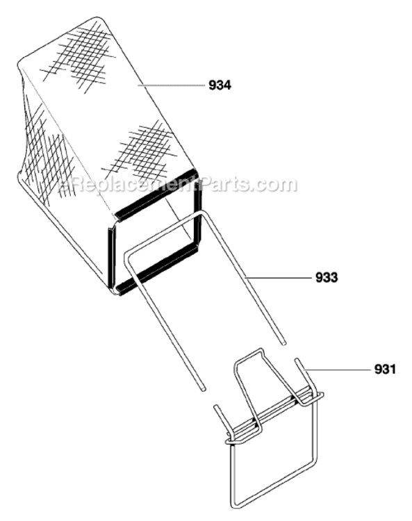 Page B Diagram and Parts List for 218950X92A  Murray Lawn Mower
