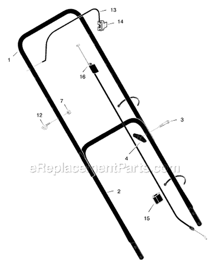 Page A Diagram and Parts List for 221110X192A  Murray Lawn Mower