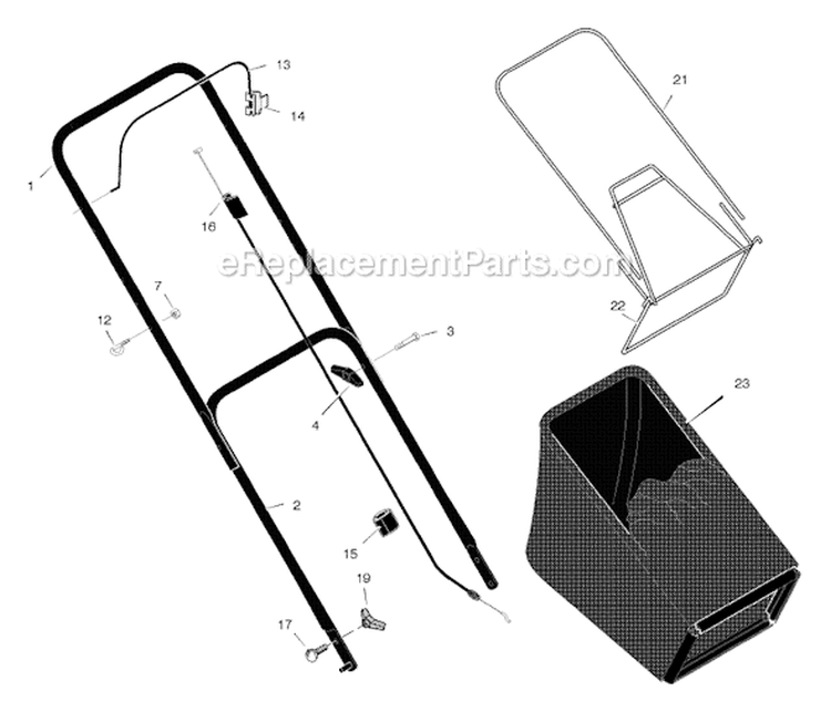 Page A Diagram and Parts List for 223310X24C  Murray Lawn Mower