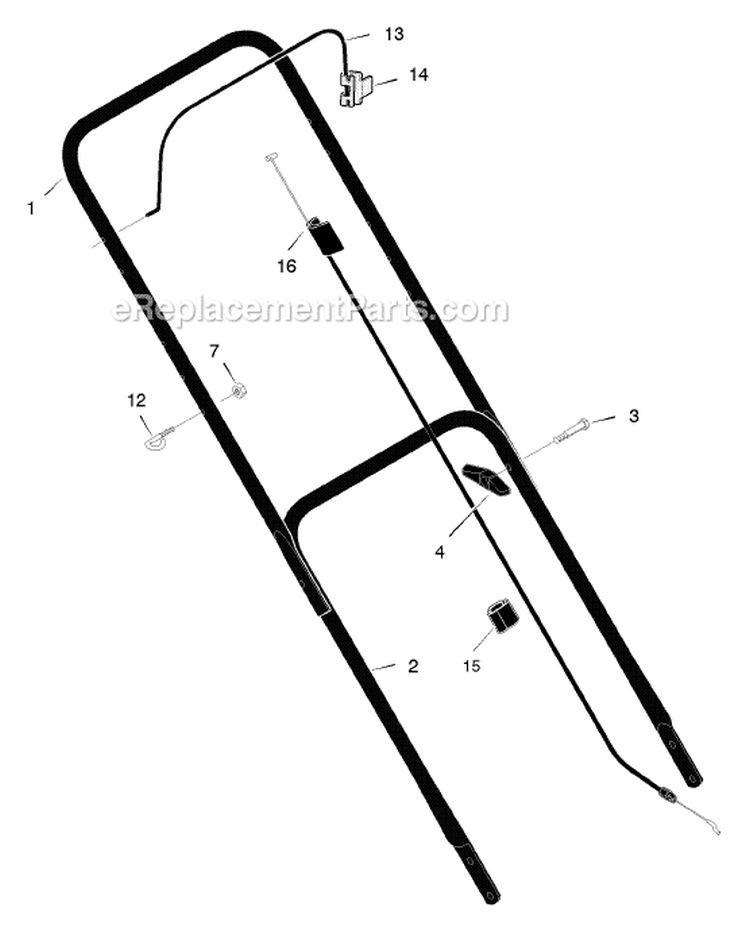 Page A Diagram and Parts List for 224010X48B  Murray Lawn Mower
