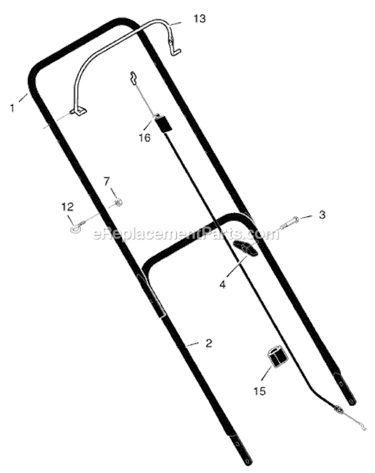 Page A Diagram and Parts List for 224110X8F  Murray Lawn Mower