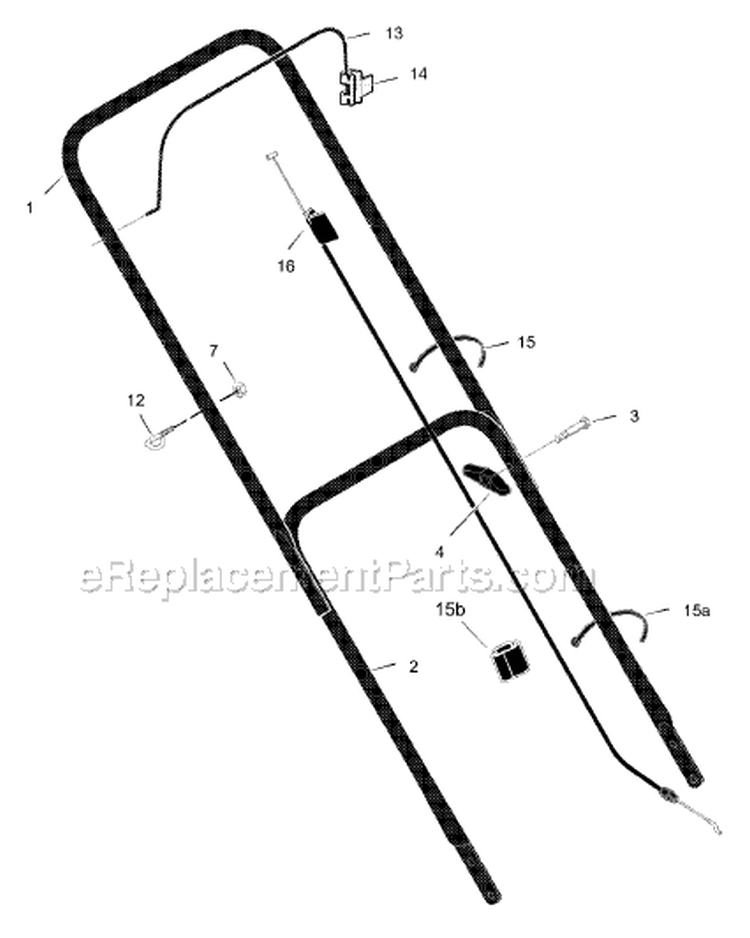 Page A Diagram and Parts List for 22415X14B  Murray Lawn Mower