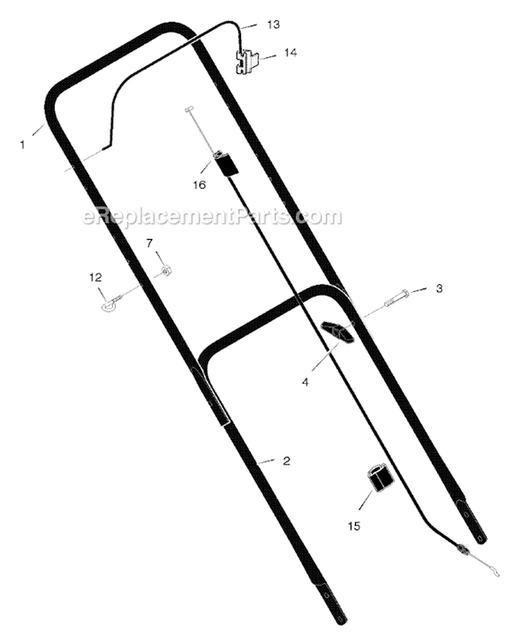 Page A Diagram and Parts List for 225112X24A  Murray Lawn Mower