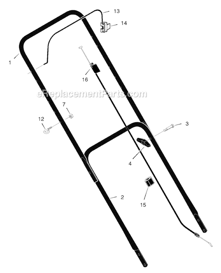 Page A Diagram and Parts List for 225113X194A  Murray Lawn Mower