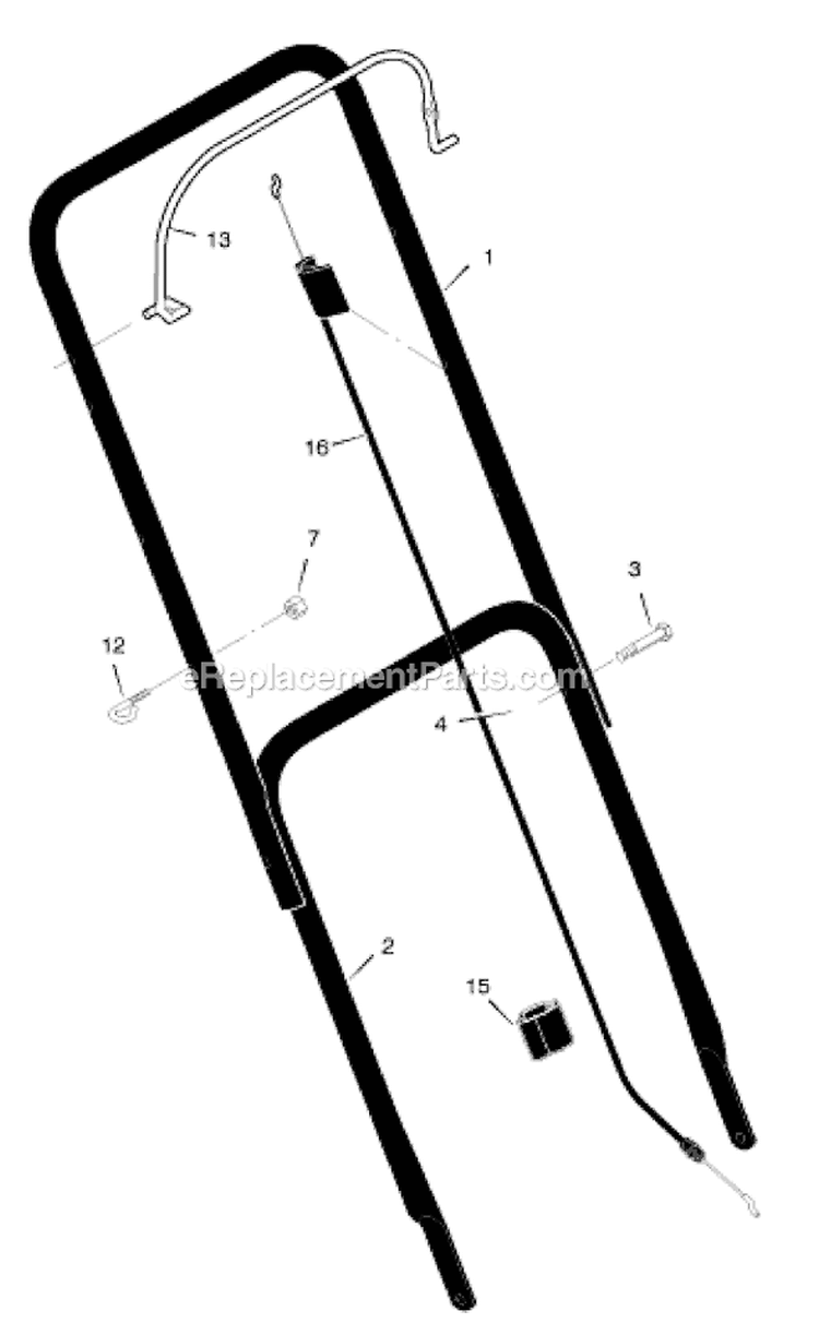 Page A Diagram and Parts List for 225114X194A  Murray Lawn Mower