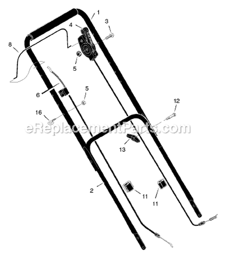 Page A Diagram and Parts List for 226111X48A  Murray Lawn Mower