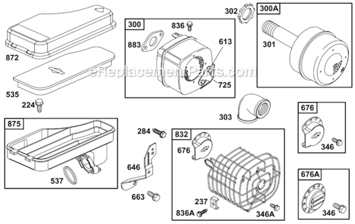 Page H Diagram and Parts List for 30560B  Murray Lawn Tractor