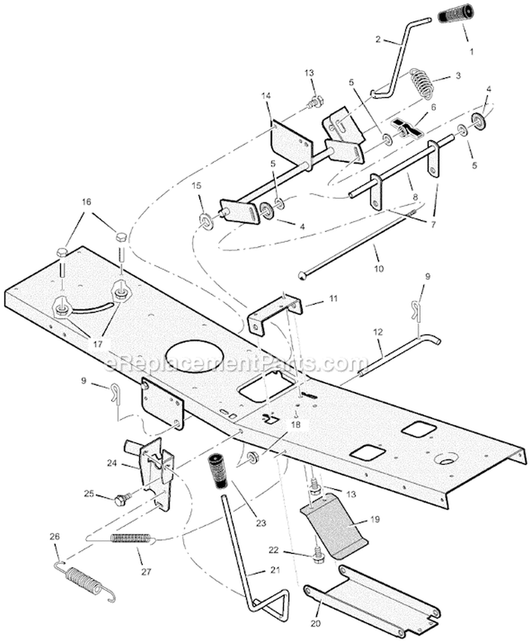 Page E Diagram and Parts List for 309029X92NA  Murray Lawn Tractor