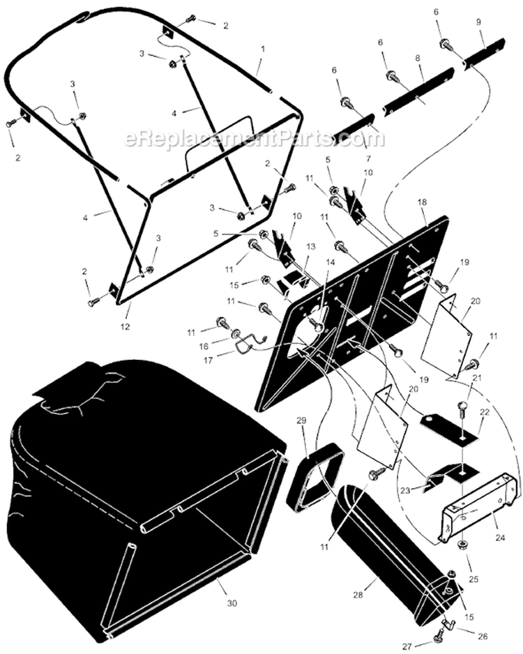 Page D Diagram and Parts List for 312001X11B  Murray Lawn Tractor