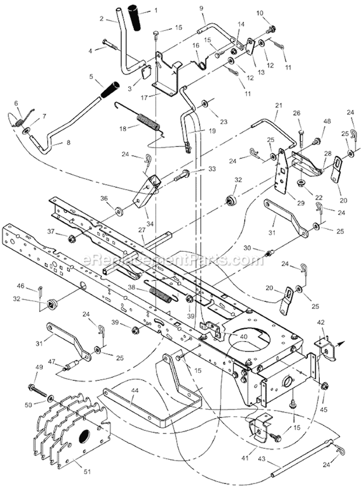 Page G Diagram and Parts List for 312001X11C  Murray Lawn Tractor