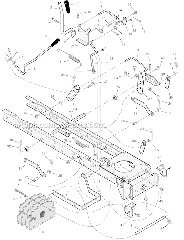 Page G Diagram and Parts List for 312006X50B-SW  Murray Lawn Tractor