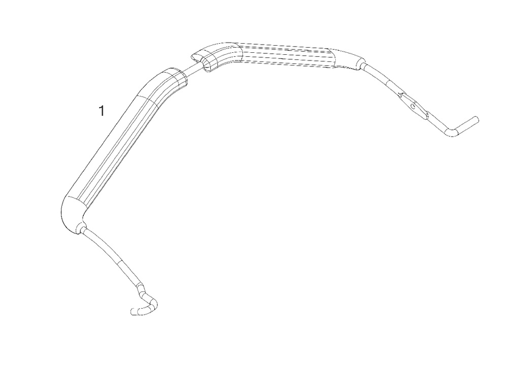 Control Bail Diagram and Parts List for 11A-B2A9758 2019 Murray Lawn Mower