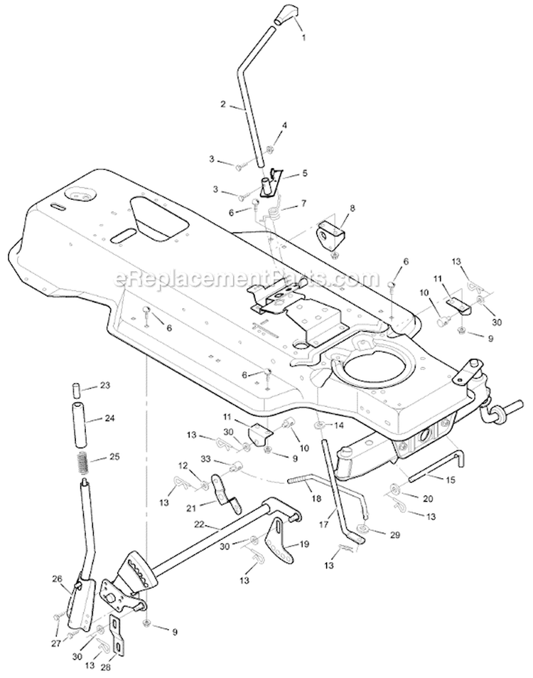Page F Diagram and Parts List for 387001X00A  Murray Lawn Tractor