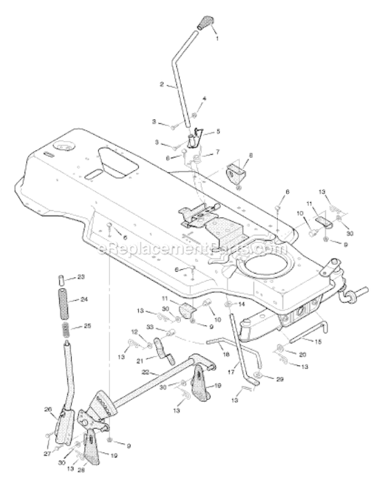 Page F Diagram and Parts List for 387002X83A  Murray Lawn Tractor