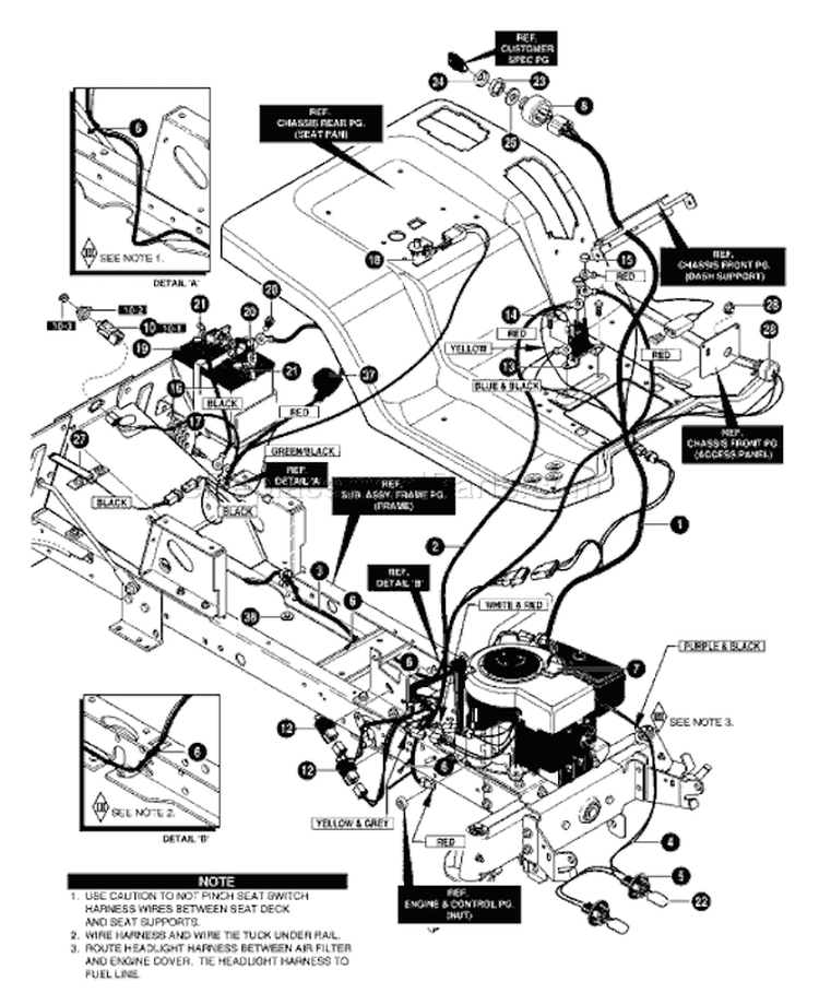 Page G Diagram and Parts List for 40379X88 VRO4016HRX -1999 Murray Lawn Tractor