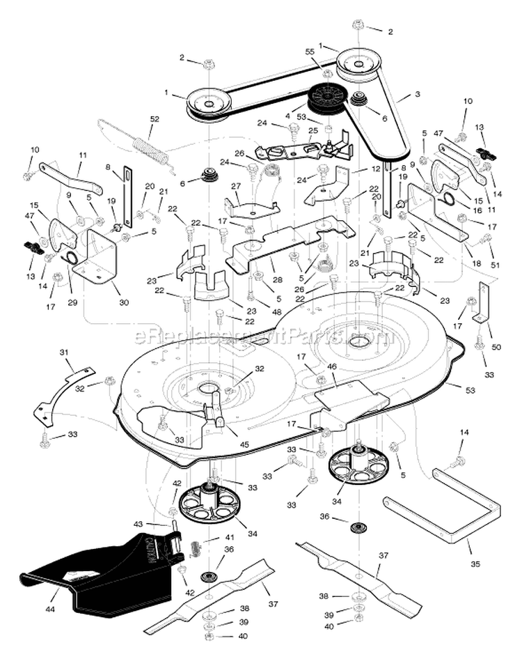 Page E Diagram and Parts List for 405000X8E  Murray Lawn Tractor