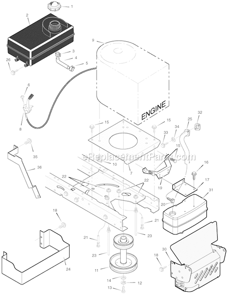 Page C Diagram and Parts List for 405013X50B-SW  Murray Lawn Tractor