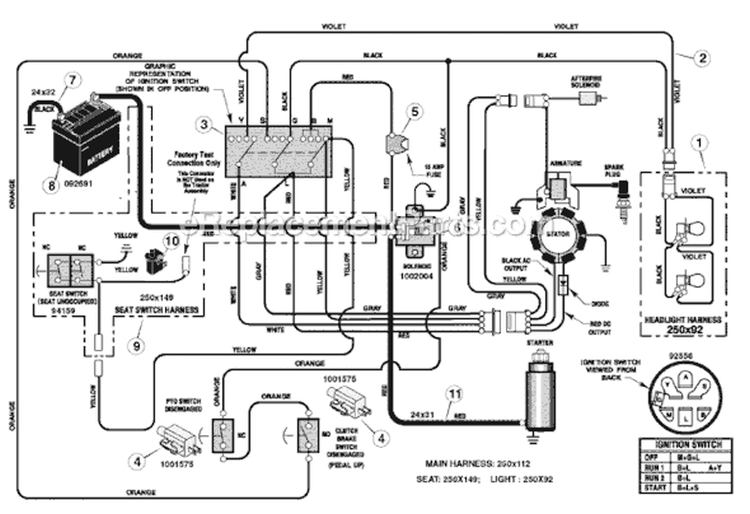 Page C Diagram and Parts List for 405606X50B-SW  Murray Lawn Tractor