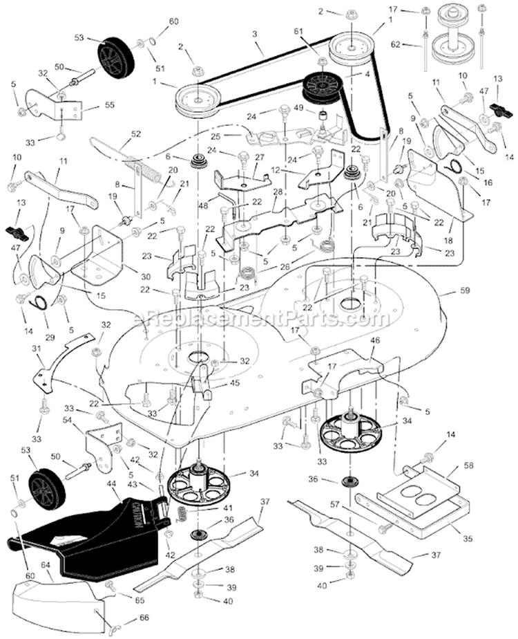 Page E Diagram and Parts List for 425615X30A  Murray Lawn Tractor